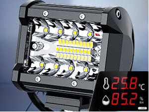4 Inch 60W Triple Row Spot Flood Led Pods