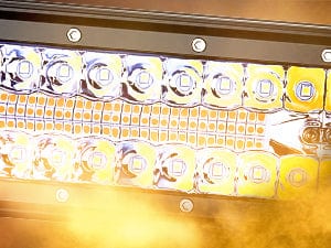 12 Inch 300W Amber White Led Light Bar Kit