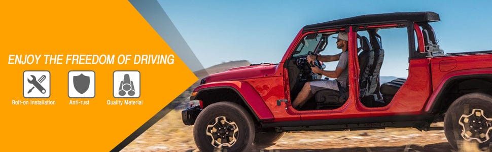 The Application Of Nilight Foot Pegs Front Door Foot Rest Pedals