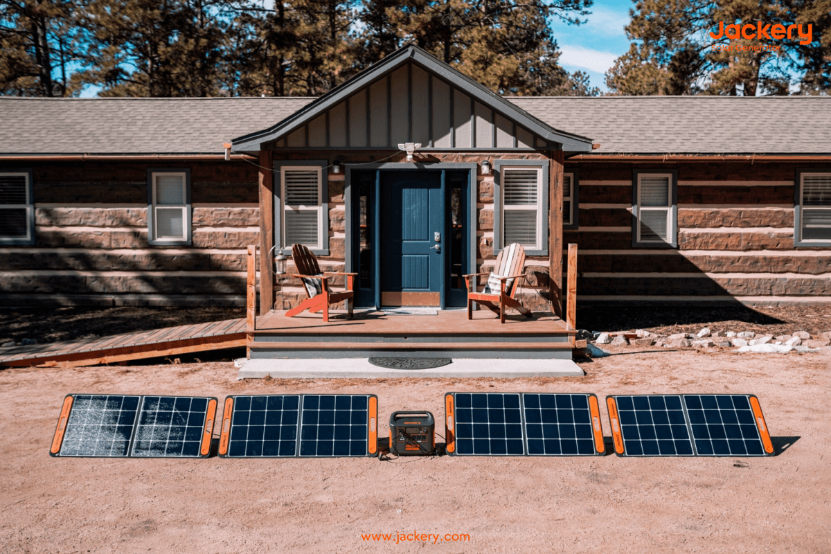 Jackery solar generator for home