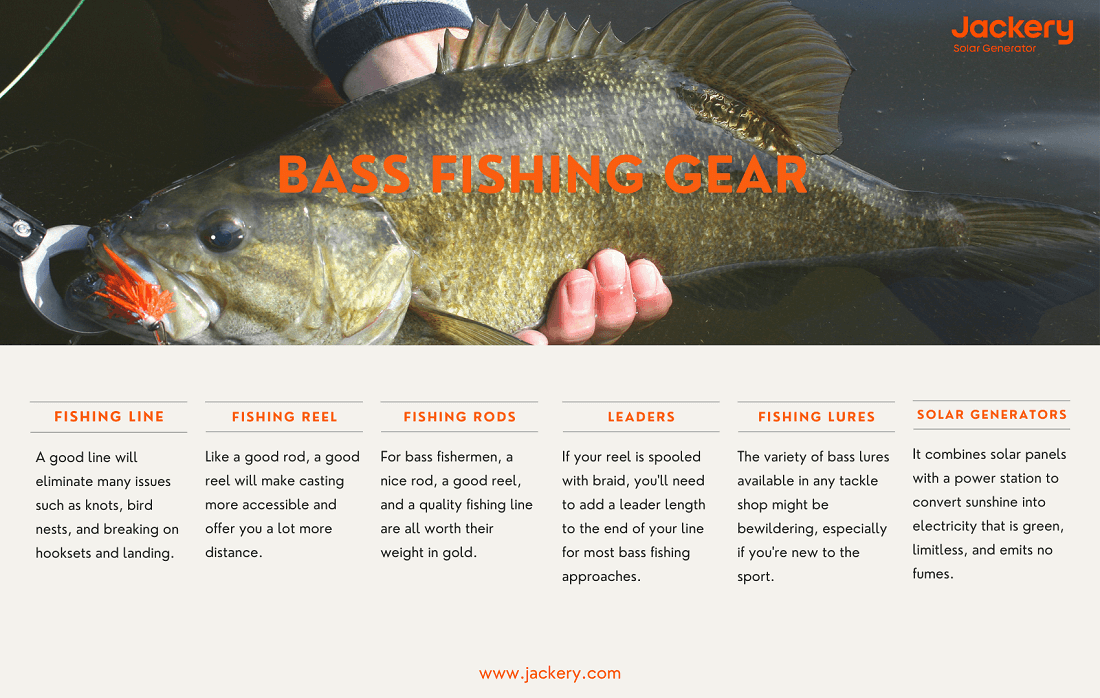 bass fishing gear