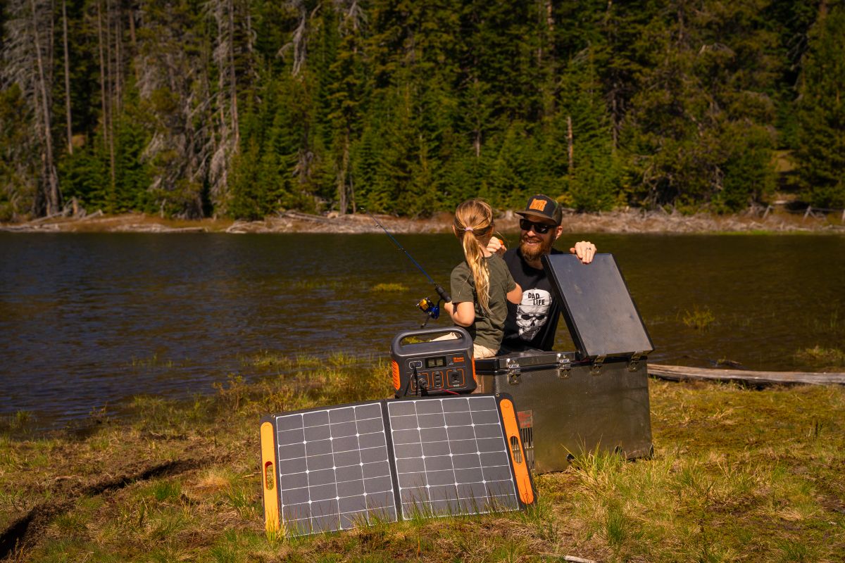 catfish fishing solar generator 500