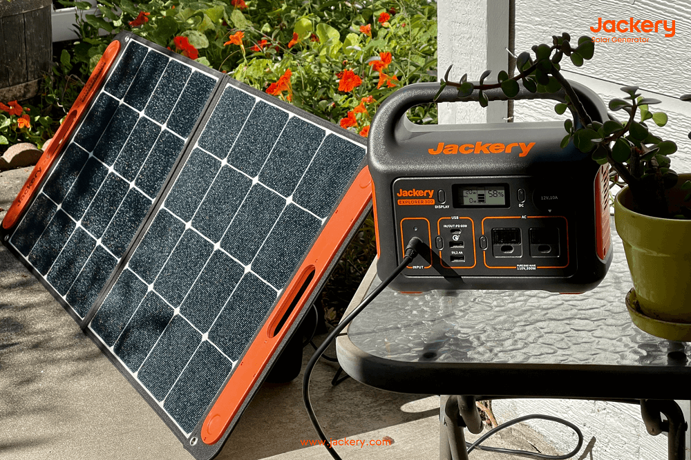 jackery solar panels work at night