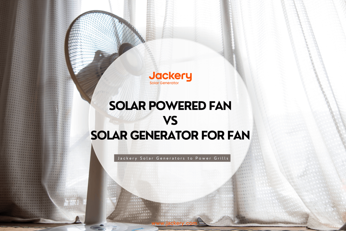 solar powered fan