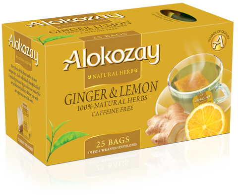 ginger lemon tea - 25 tea bags