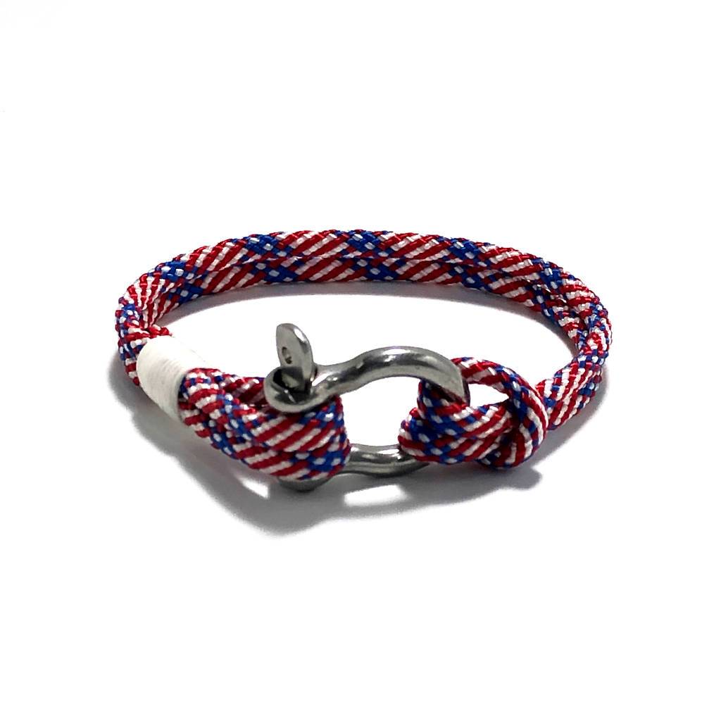 Patriotic Nautical Shackle Bracelet 187