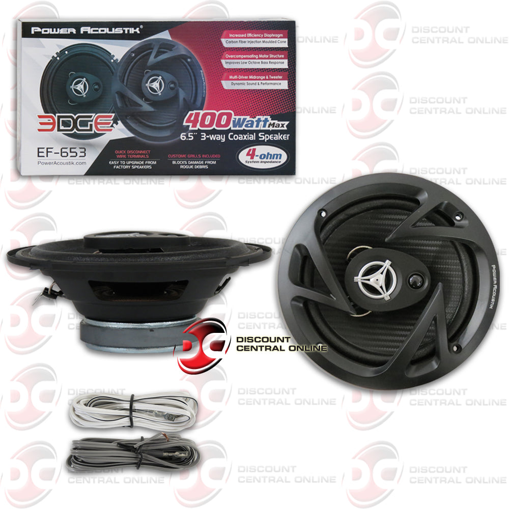 POWER ACOUSTIK EF-653 6.5