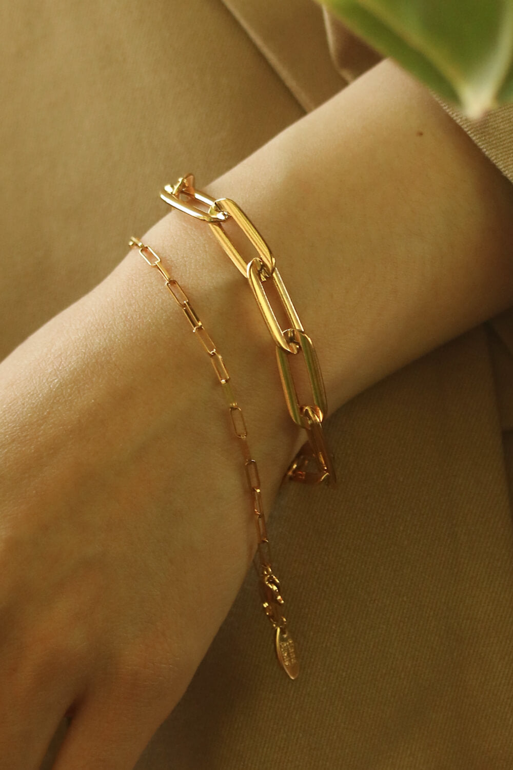 Paperclip Chain Bracelet