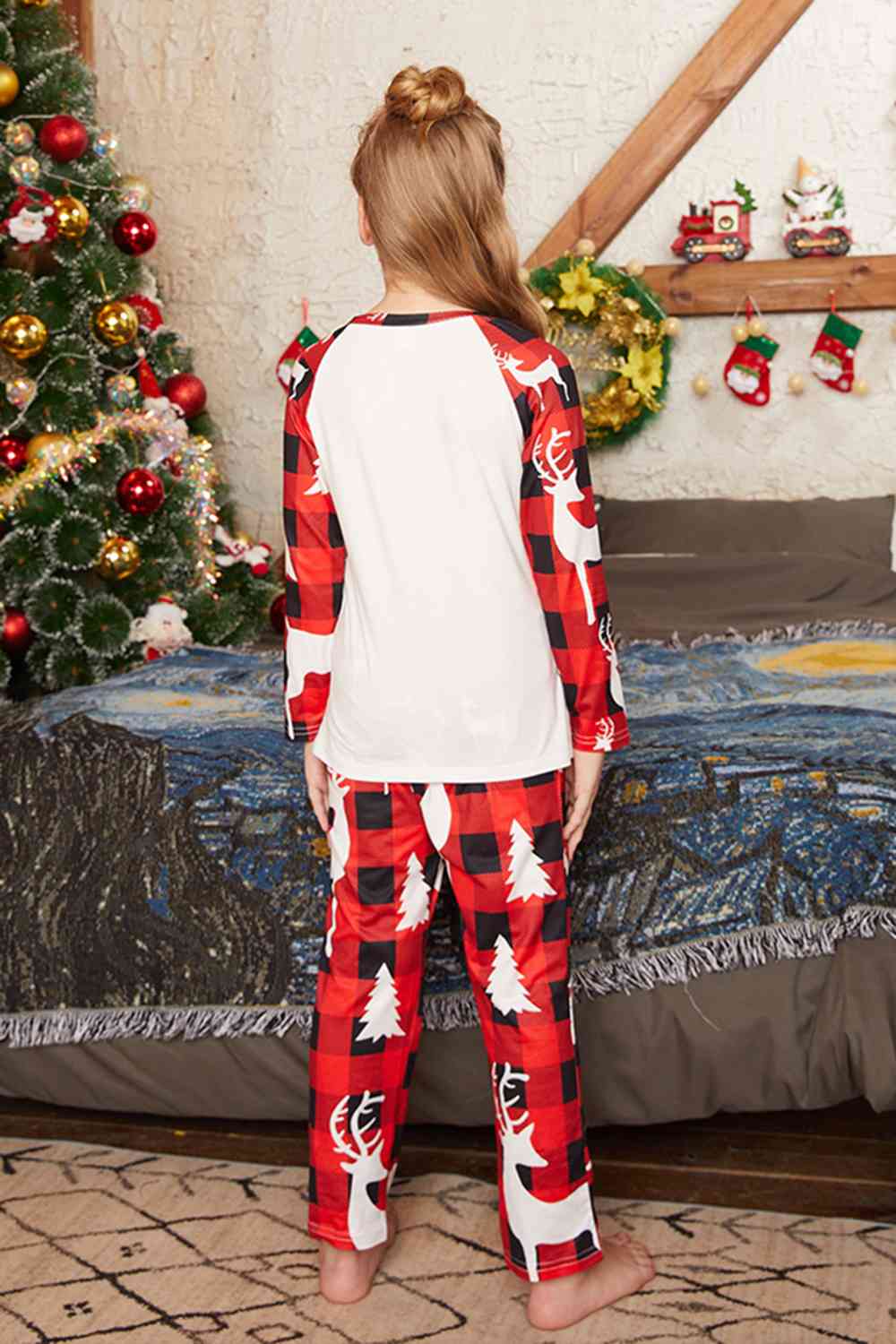 MERRY CHRISTMAS Graphic Top and Pants Set