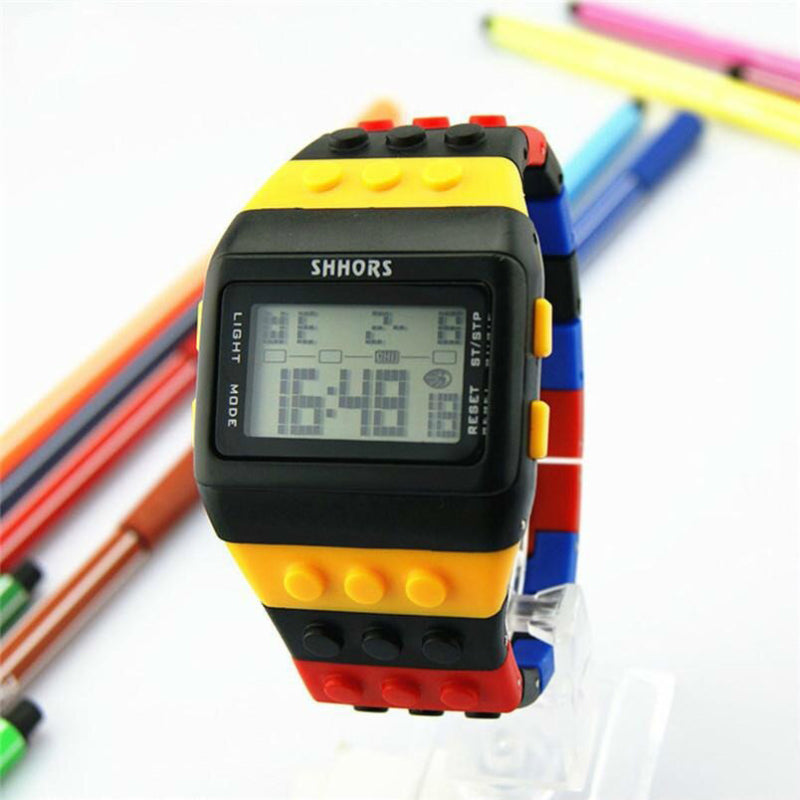 Colorful and Fun Digital LED Display Sports Watches for Kids