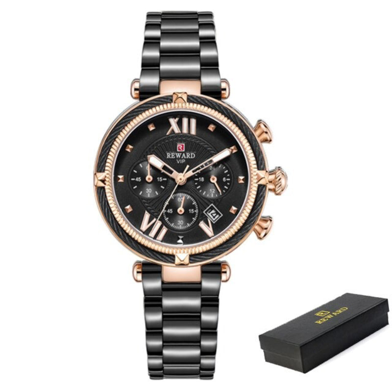 Fashionable Casual Style Multi-Functional Chronograph Quartz Watches