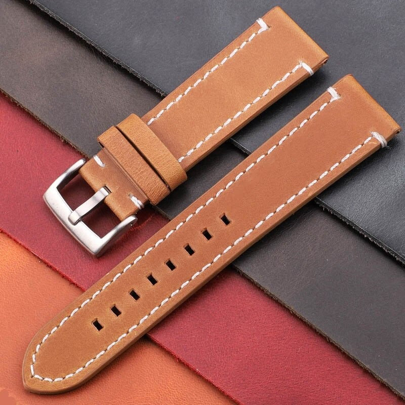 Vintage Genuine Leather Replacement Watchbands