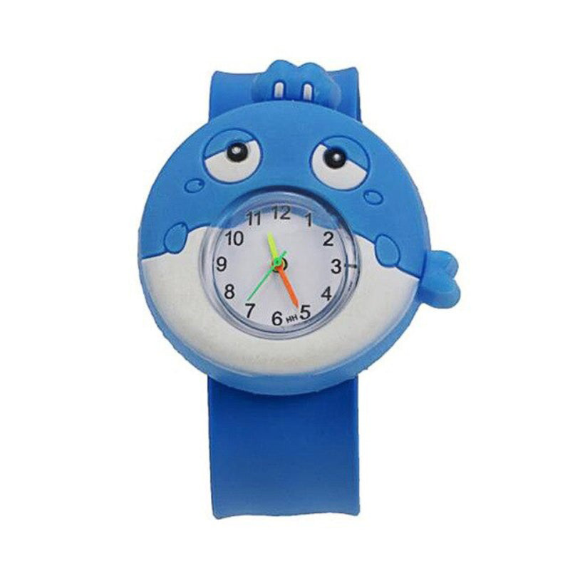 Fun and Colorful Multi-style Cartoon Dinosaur Quartz Watches for Kids