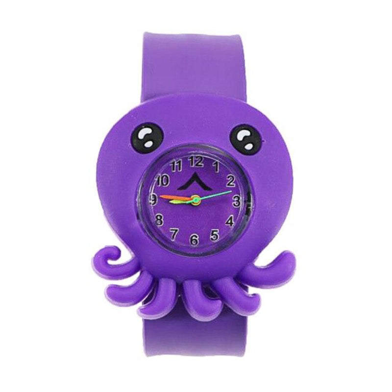 Fun and Colorful Multi-style Cartoon Dinosaur Quartz Watches for Kids