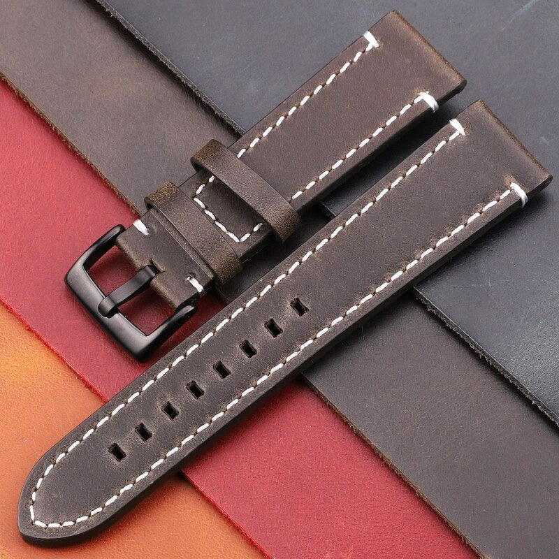 Vintage Genuine Leather Replacement Watchbands