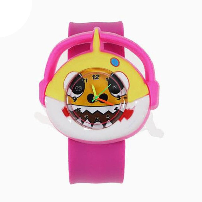 Fun and Colorful Multi-style Cartoon Dinosaur Quartz Watches for Kids