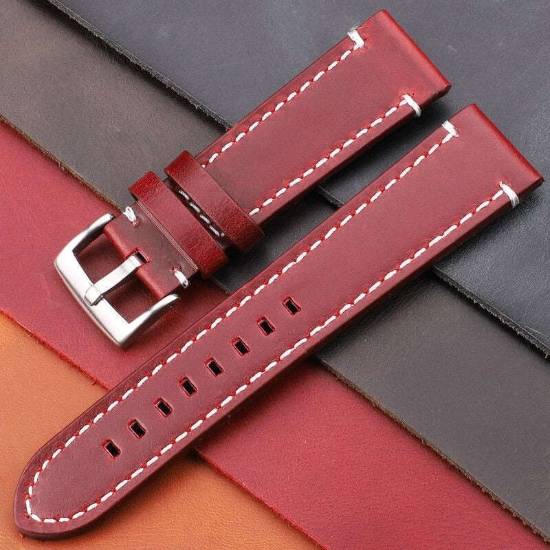 Vintage Genuine Leather Replacement Watchbands