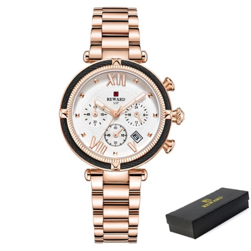 Fashionable Casual Style Multi-Functional Chronograph Quartz Watches