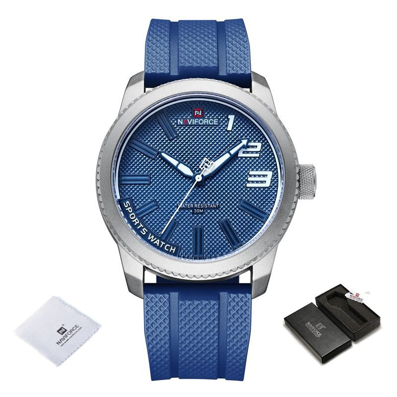 Eye-catching Multi-color Sporty Silicone Strap Quartz Watches