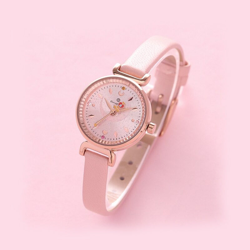 Crescent Moon and Star Collectible Quartz Wristwatches