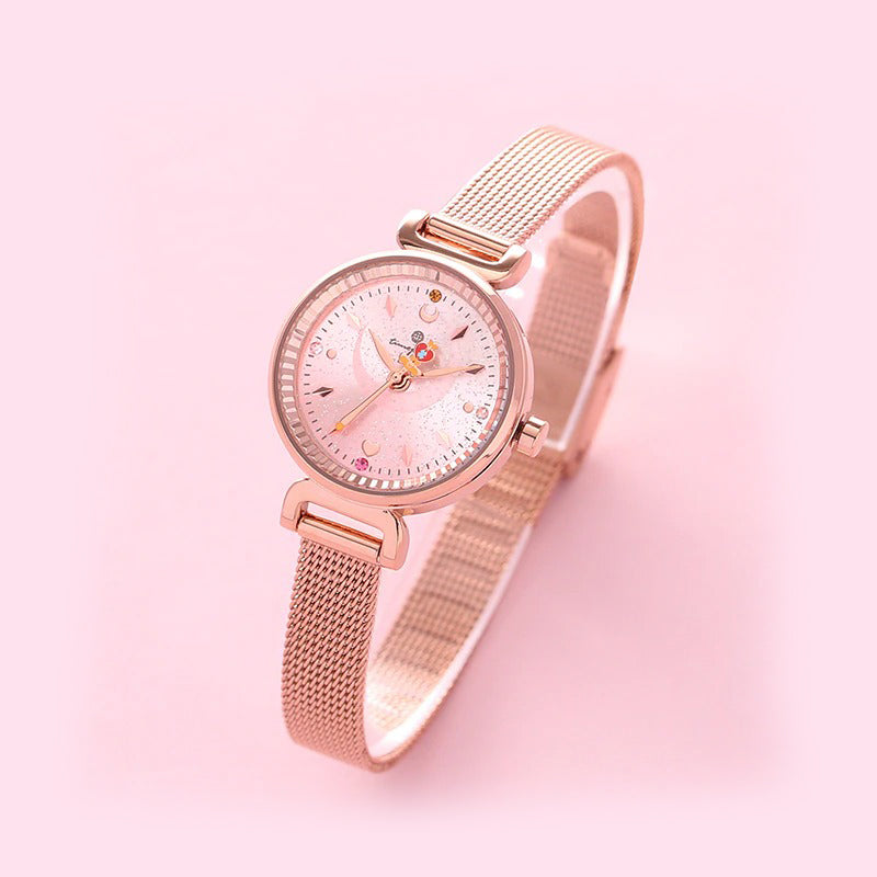 Crescent Moon and Star Collectible Quartz Wristwatches