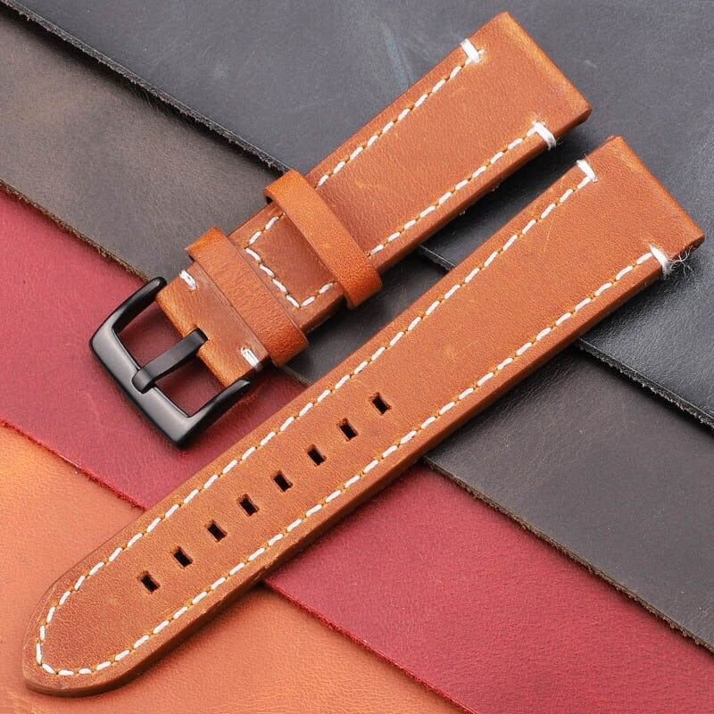 Vintage Genuine Leather Replacement Watchbands