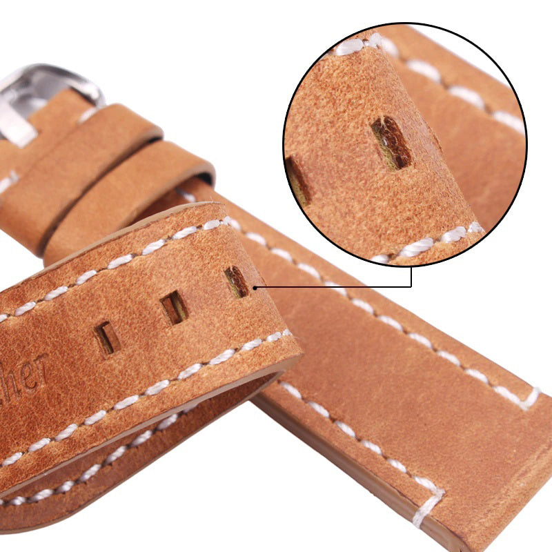 Vintage Genuine Leather Replacement Watchbands