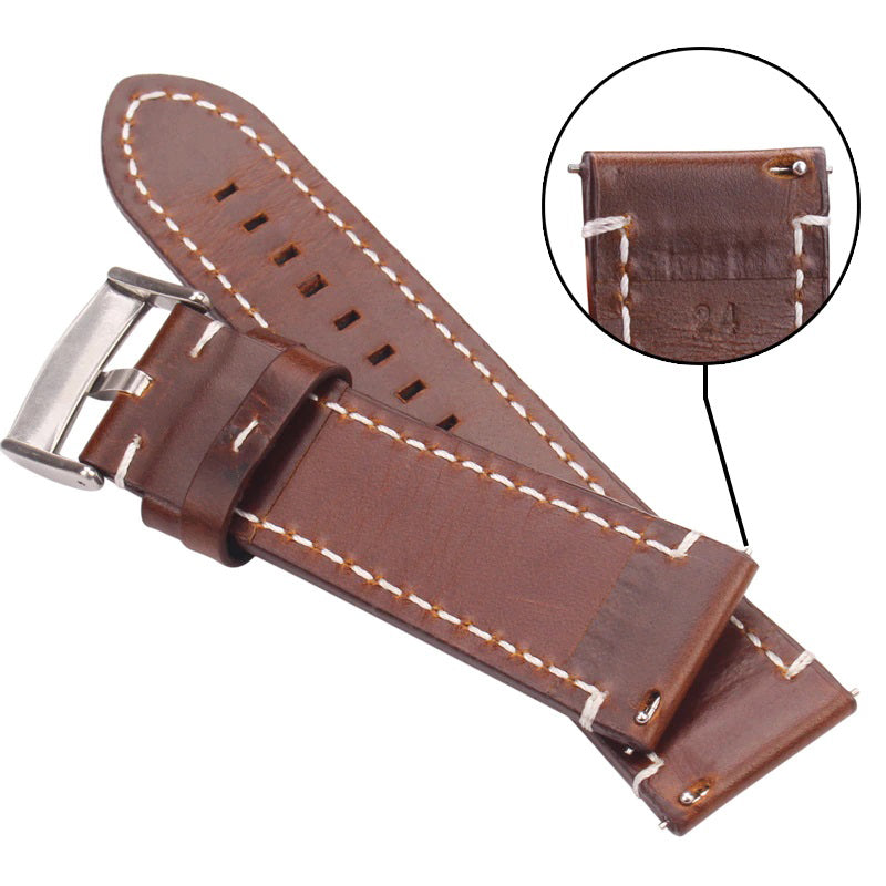 Vintage Genuine Leather Replacement Watchbands