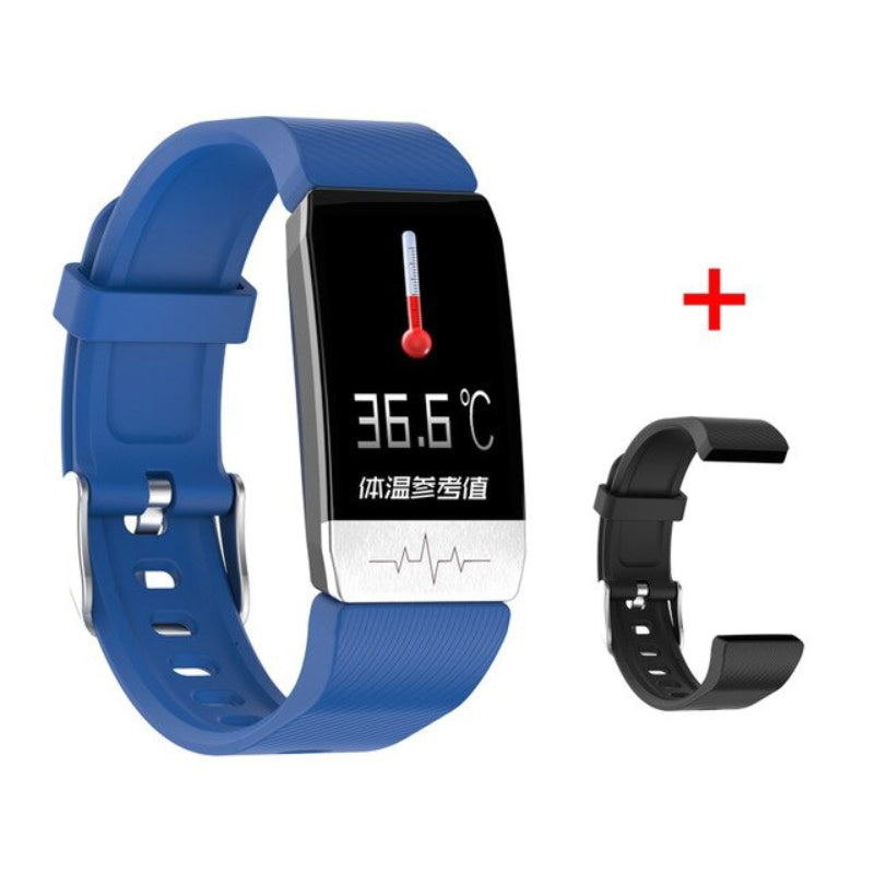 Body Temperature Tracker with Heart Rate Monitor Smartwatches