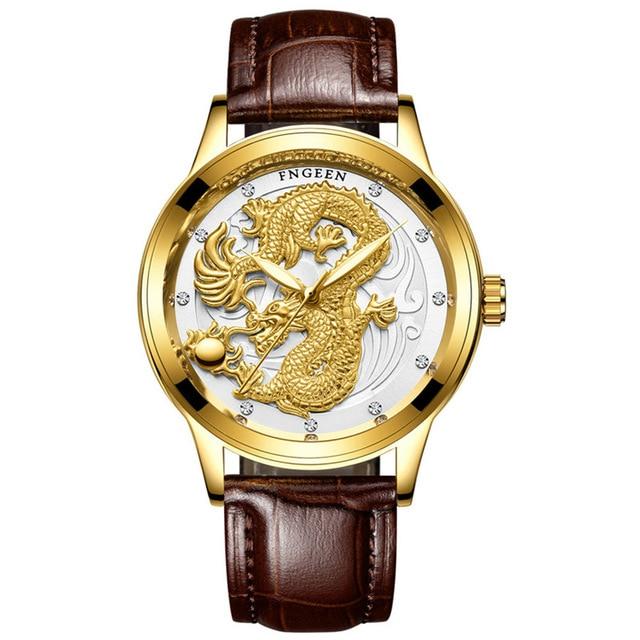 The Dragon? Luxury Creative Dragon Luxury Steel Strap Watch For Men