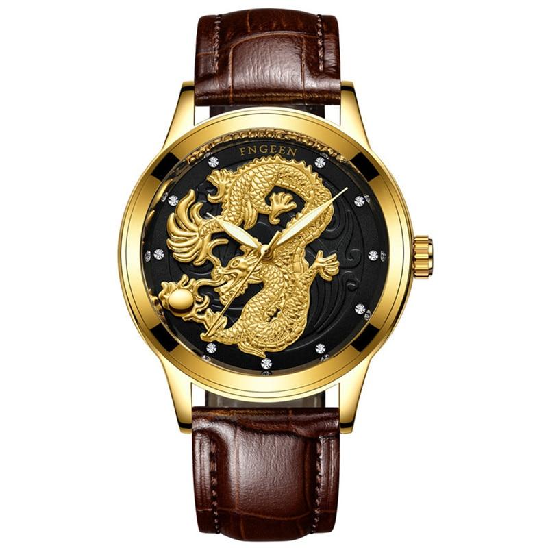 The Dragon? Luxury Creative Dragon Luxury Steel Strap Watch For Men