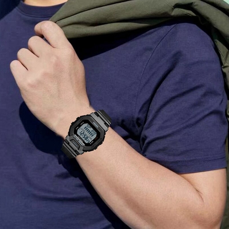 Aesthetic Digital Wristwatch for Men