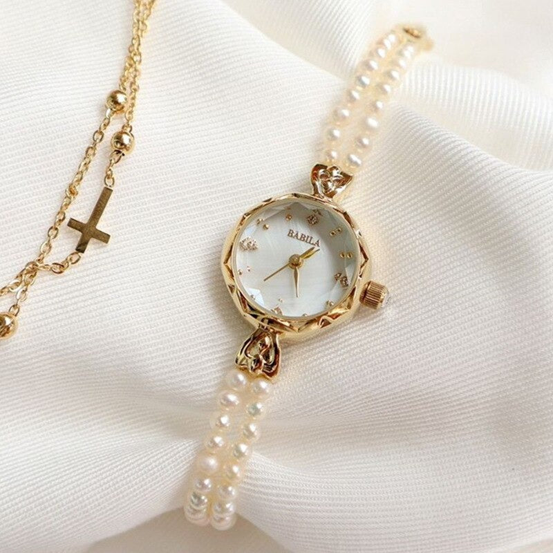 The Pearl Small and Dainty Quartz Watch for Women