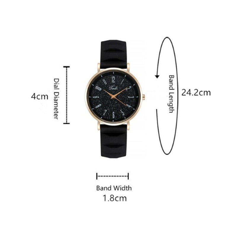 Celestial Starry Sky Round Dial Quartz Watches