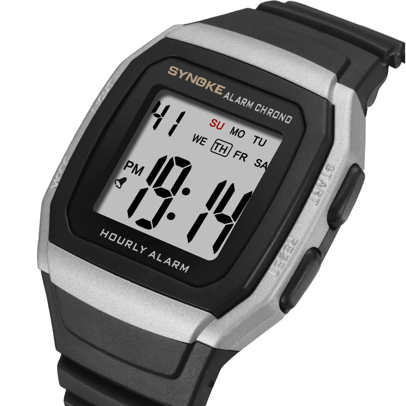 Classic Digital Display Sports Chronograph Watches