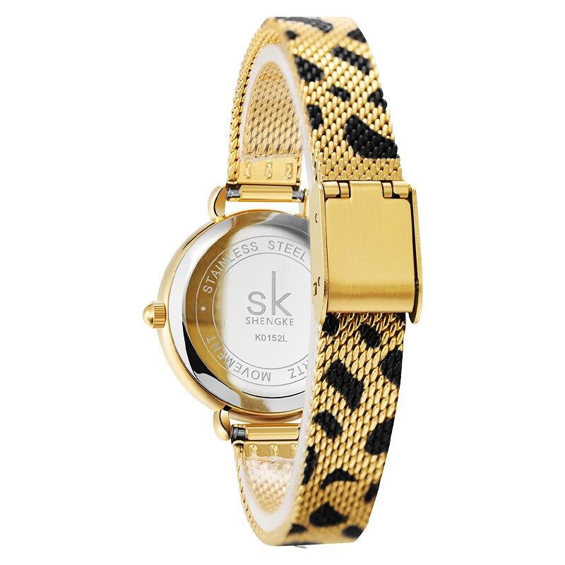 Chic Leopard Print Quartz Watch