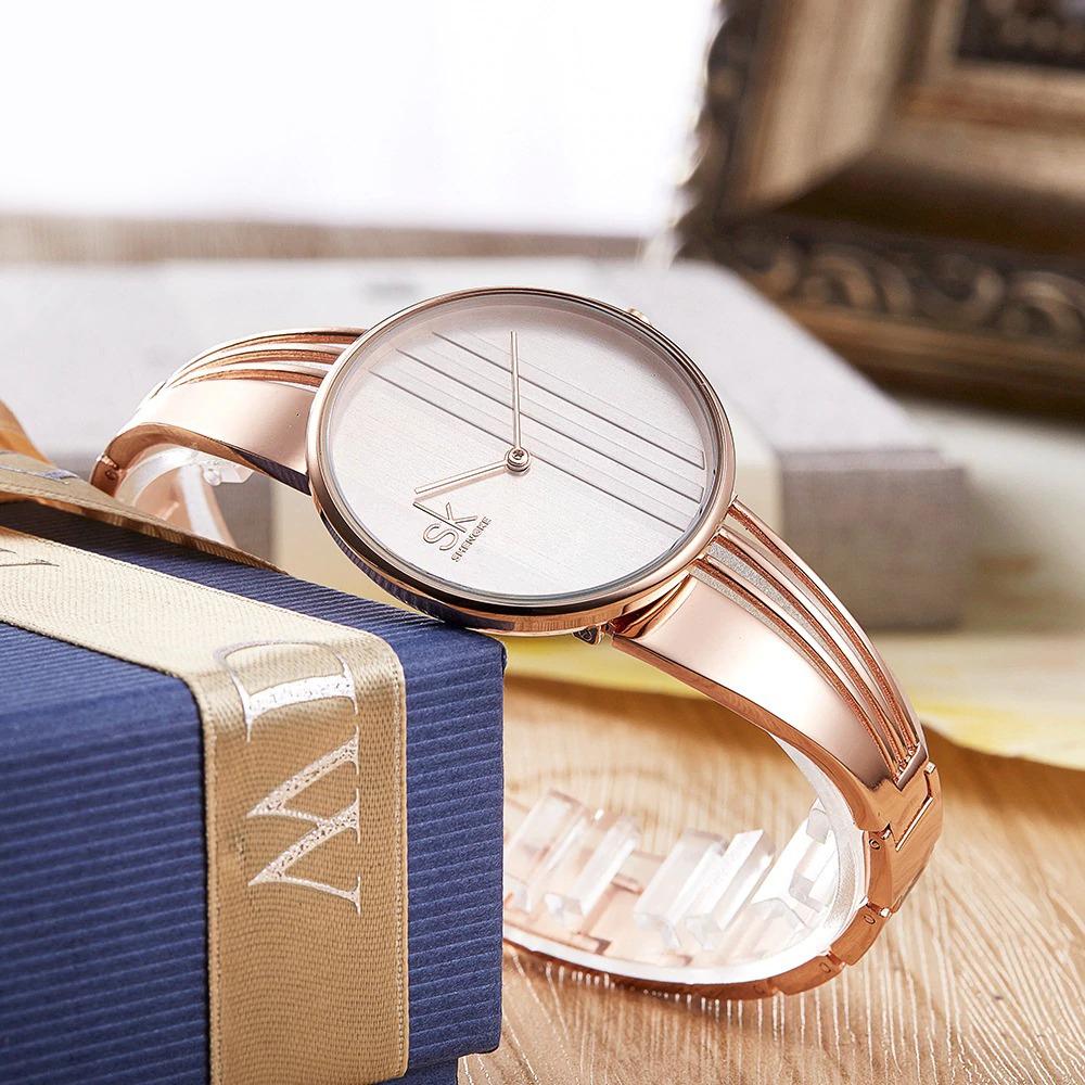 Creative Gold-plated Quartz Watch