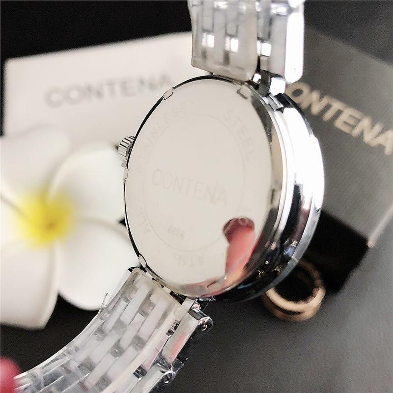 Gleaming Rhinestone Filled Quartz Watch