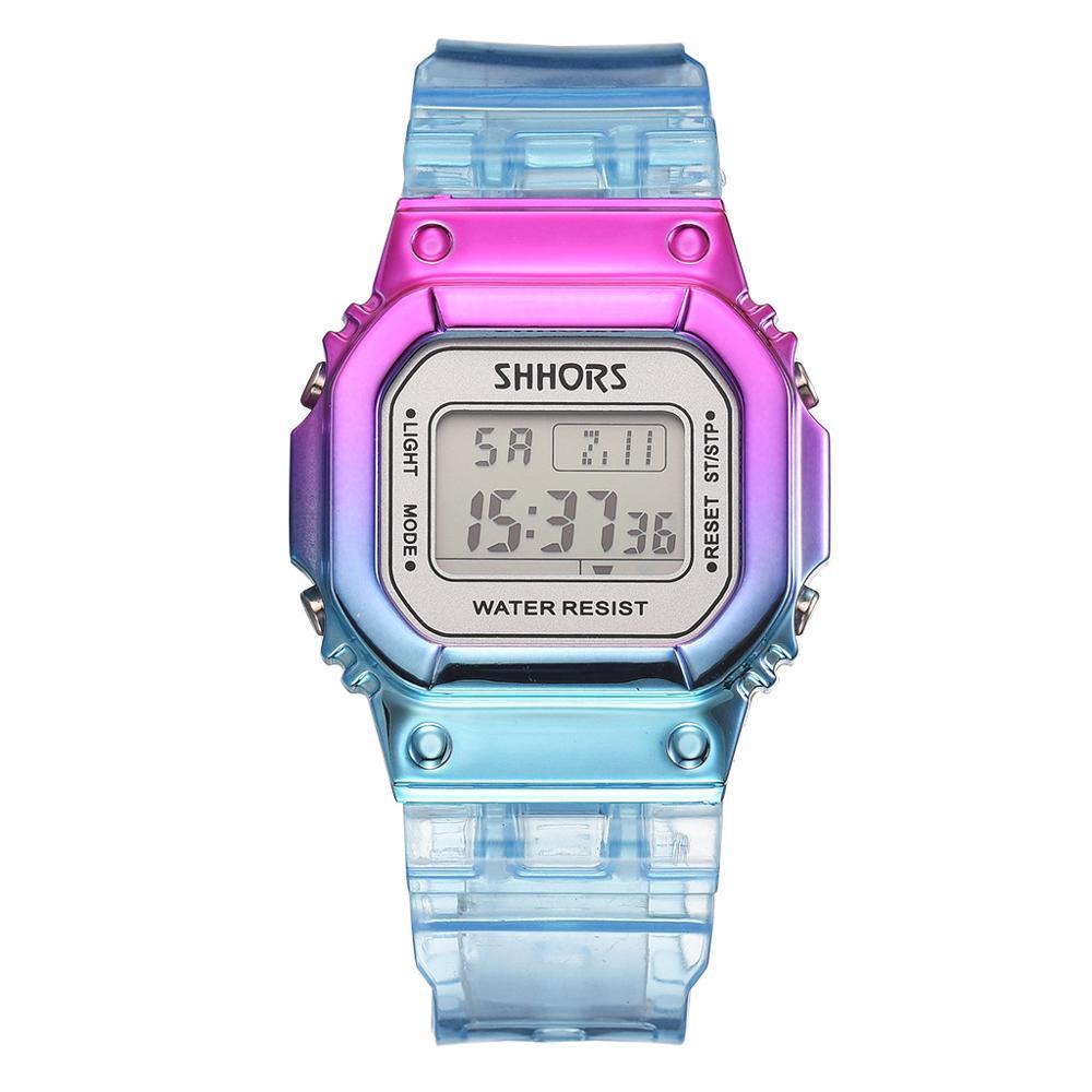 Multi Function Digital Gradient Sports Watch