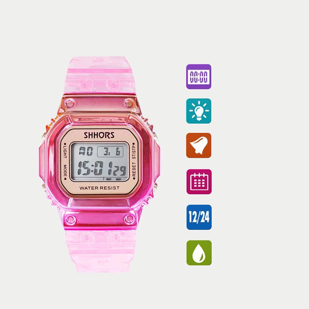 Multi Function Digital Gradient Sports Watch