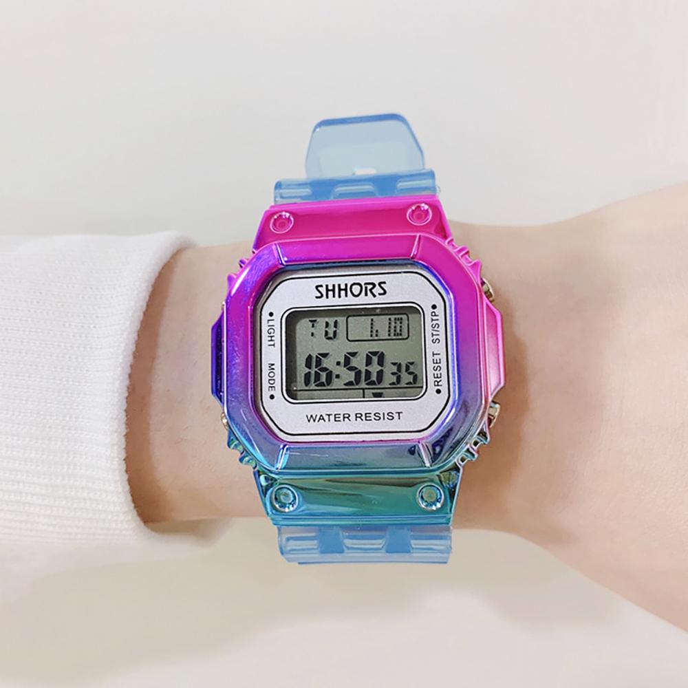 Multi Function Digital Gradient Sports Watch