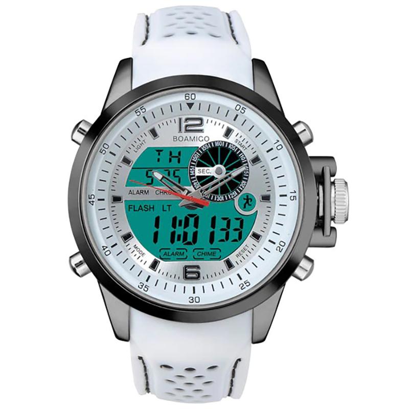 Outdoor Sport Dual Time Display Digital Quartz Watch