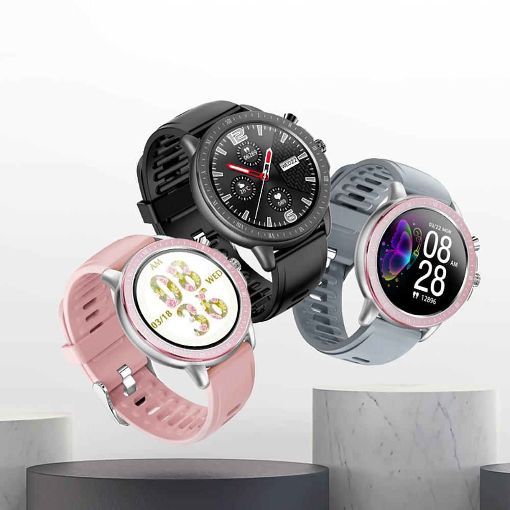 Water-resistant Fitness Heart Rate And Blood Oxygen Monitor Smartwatch