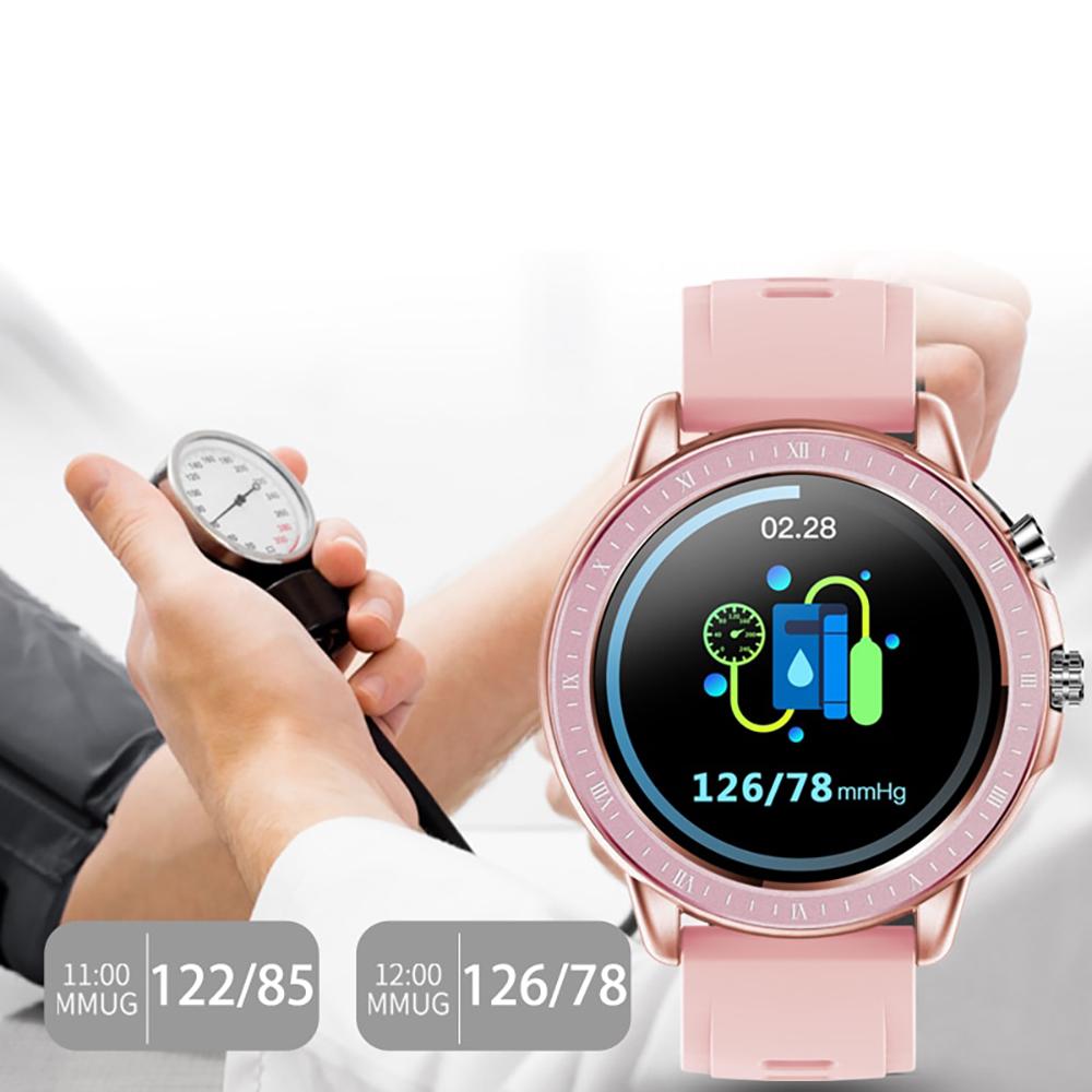 Water-resistant Fitness Heart Rate And Blood Oxygen Monitor Smartwatch