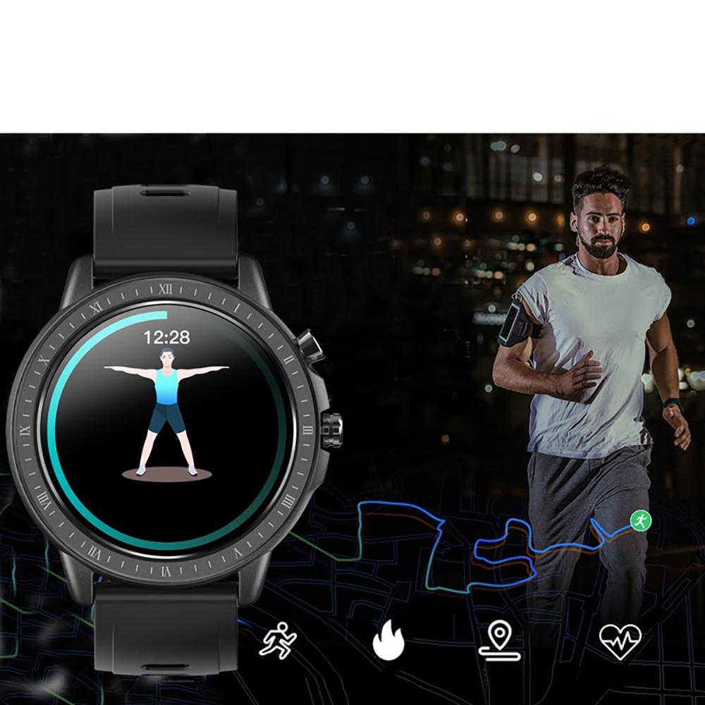 Water-resistant Fitness Heart Rate And Blood Oxygen Monitor Smartwatch