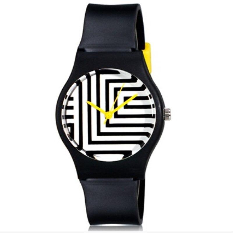 Minimalist Zebra Pattern Waterproof Quartz Watches