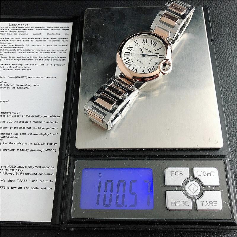 Stainless Steel Roman Numeral Fashion Quartz Watch