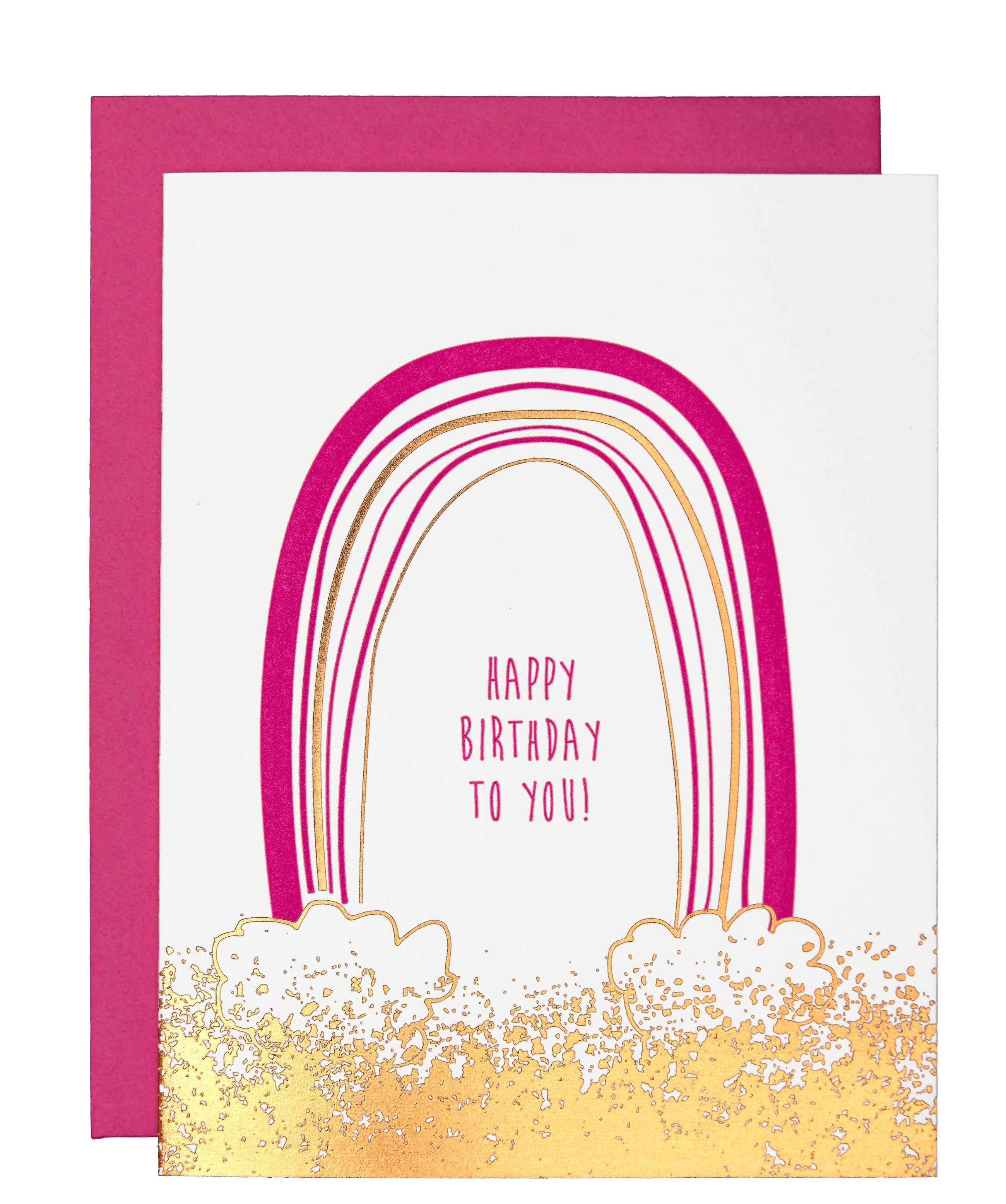Birthday Letterpress Card 