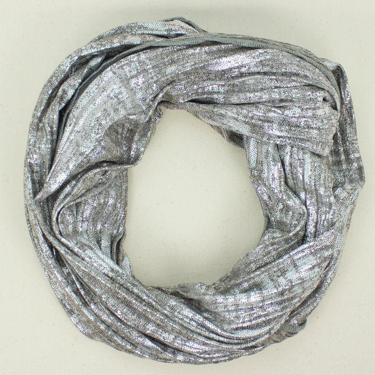 Reflection Knit Infinity Scarf