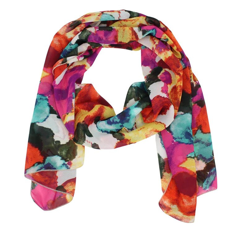 Chiffon Poly Scarf